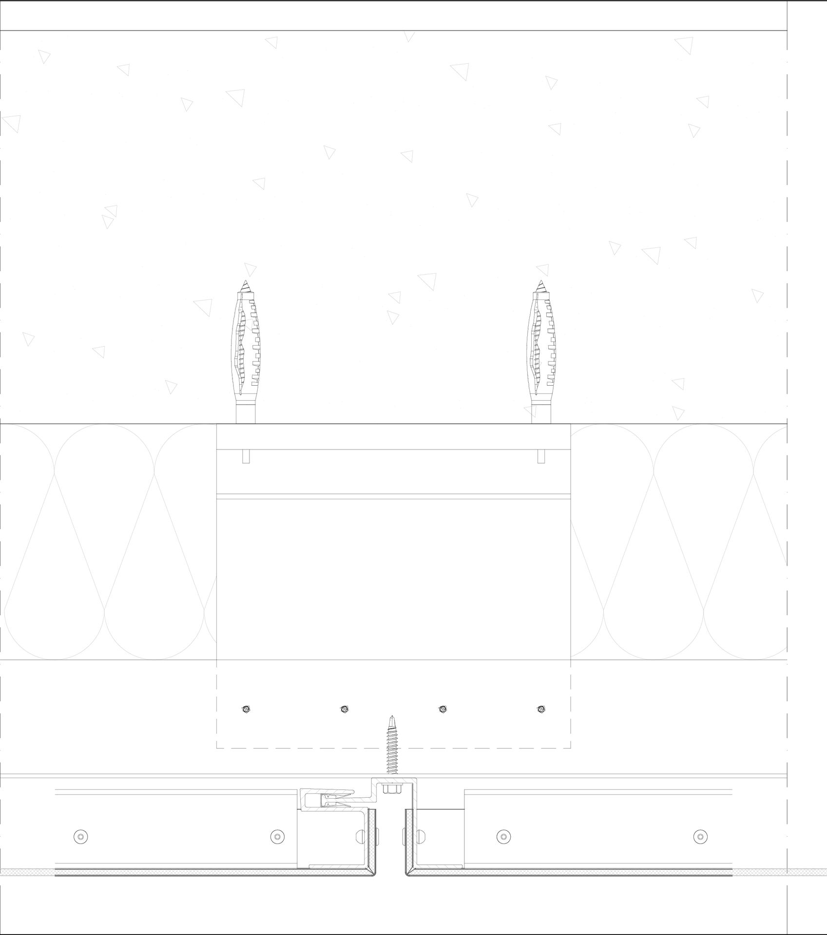 Constructieprincipe met composiet wandsteunen
