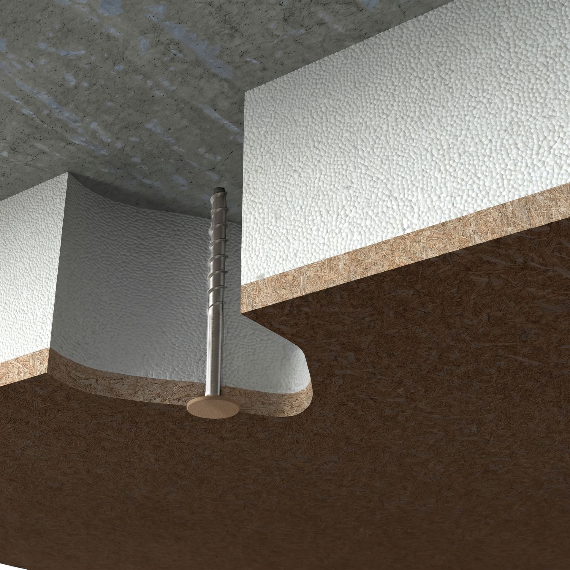 Insulation concrete screw second application image
